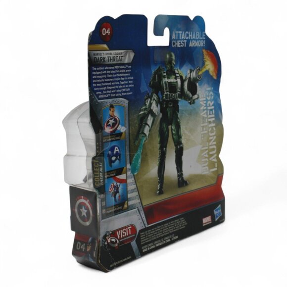 Marvel Captain America Dark Threat Hydra Soldier Action Figure With Detachable A - Picture 5 of 8